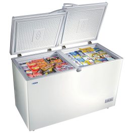 BlueStar 335 Liter Combo Cooler with Equal Partition of 175 Liter, White, CHFK350DGS