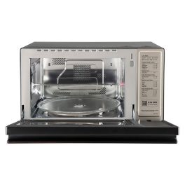 LG MJEN326PKW, 32 Litre Charcoal Convection Microwave with 360 Degree Motorised Rotisserie and Wi-Fi, Black