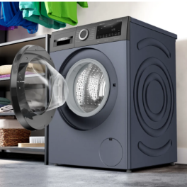 Bosch WGA1320SIN, 8 KG 1200 RPM Fully Automatic Front Load Machine with Stain Wash Selection with 8 Programes, Dark Lake