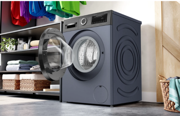 Bosch WGA1320SIN, 8 KG 1200 RPM Fully Automatic Front Load Machine with Stain Wash Selection with 8 Programes, Dark Lake