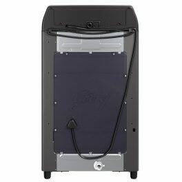 Godrej WT Eon 75, 7.5 KG Fully Automatic Top Load Machine with Zero Pressure Technology and 26 Wash Program, Black