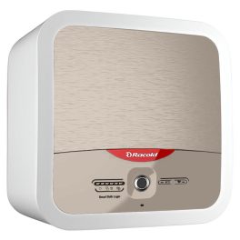 Racold Omnis Lux, 10 Litre Storage Water Heater with 5 Star Rating, Smart Control Tech and Auto Diagnostics, White