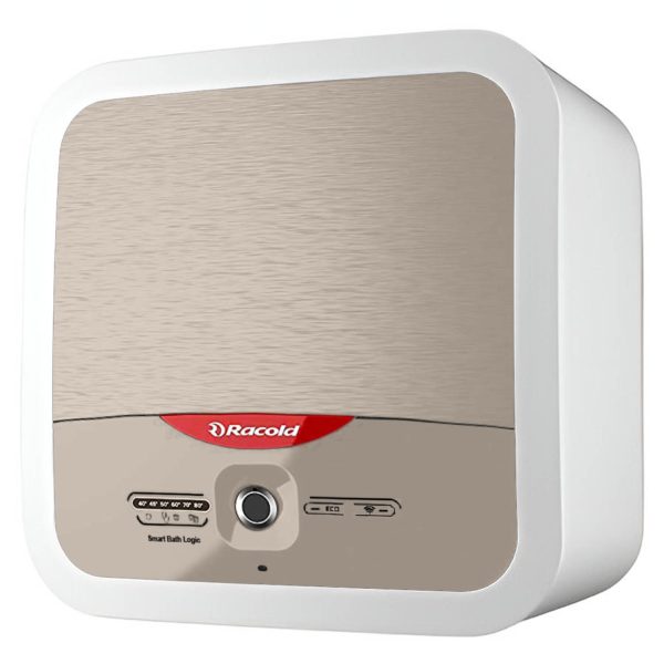 Racold Omnis Lux, 10 Litre Storage Water Heater with 5 Star Rating, Smart Control Tech and Auto Diagnostics, White