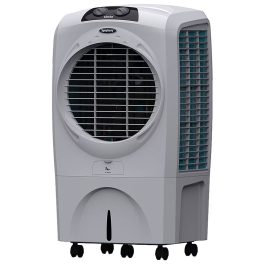Symphony 70 Liter Desert Air Cooler with Honeycomb Pad and Powerful Fan, Grey, SIESTA 70XL