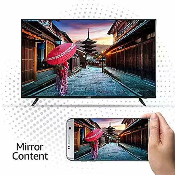 AKAI 43 Inch Smart TV (AKLT43S-FL1Y9P, Black)