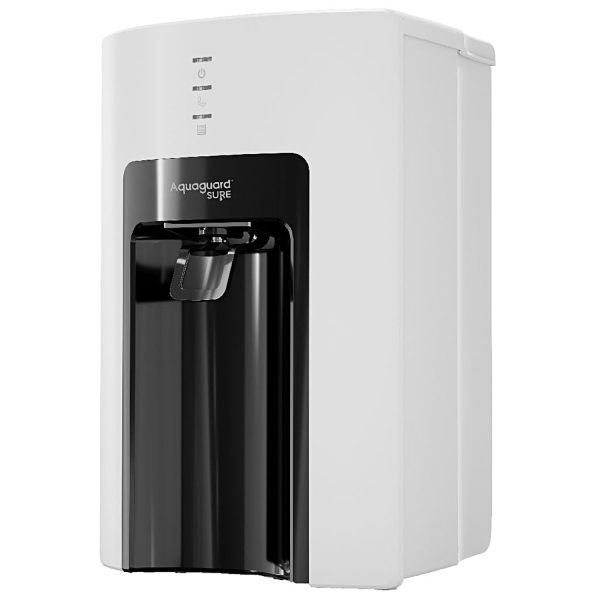 Eureka Champ UV, 6 Litre Storage Purifier for Muncipal Water with Energy Saving Mode, White