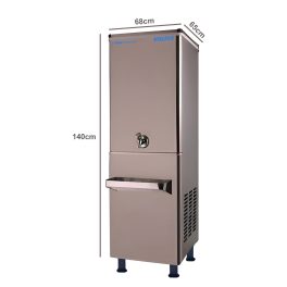 Voltas 15/20 FSS, 15 Litre Cooling Capacity Water Cooler with Fully Stainless Steel Body, Silver