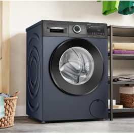 Bosch WGA1320SIN, 8 KG 1200 RPM Fully Automatic Front Load Machine with Stain Wash Selection with 8 Programes, Dark Lake