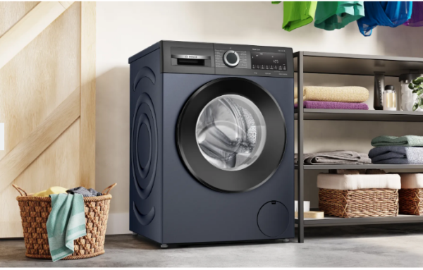 Bosch WGA1320SIN, 8 KG 1200 RPM Fully Automatic Front Load Machine with Stain Wash Selection with 8 Programes, Dark Lake