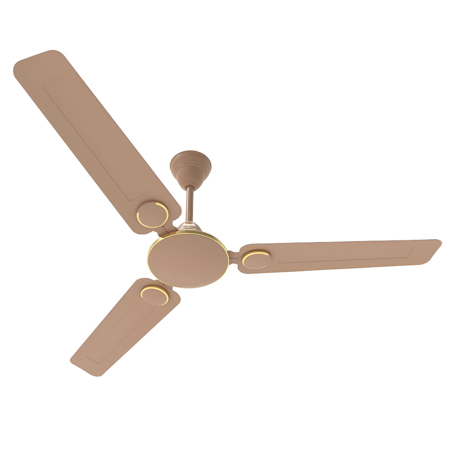 Crompton 1200MM (48 Inch) Ceiling Fan with Anti Rust, High Speed and Aerodynamic Blades, Glided Biege, Montania Crompton 1200MM (48 Inch) Ceiling Fan with Anti Rust, High Speed and Aerodynamic Blades, Glided Biege, Montania