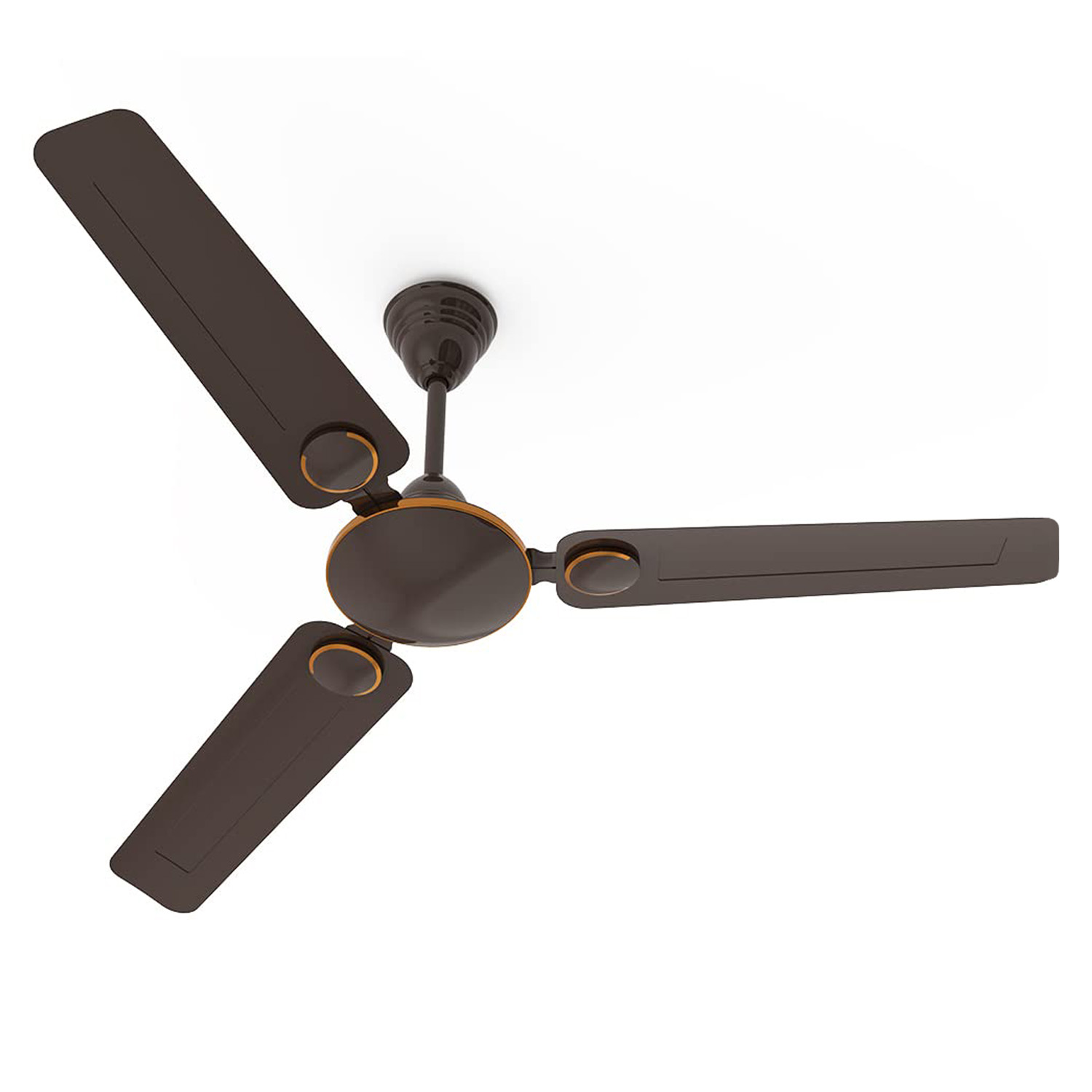 Crompton 1200MM (48 Inch) Ceiling Fan with Anti Rust, High Speed and Aerodynamic Blades, Smoked Brown, Montania Crompton 1200MM (48 Inch) Ceiling Fan with Anti Rust, High Speed and Aerodynamic Blades, Smoked Brown, Montania