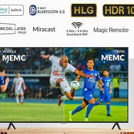 AKAI 65 Inch 4K Google TV (AL65GU-SFWS, Black)