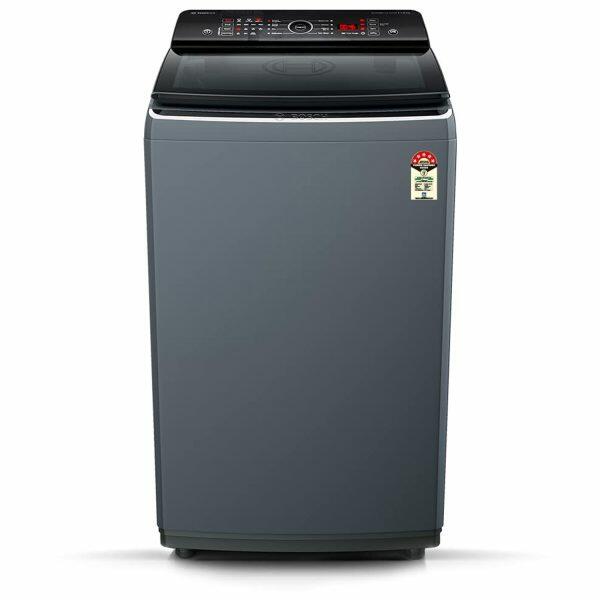 Bosch WOE651DOIN, 6.5 KG Fully Automatic Top Load Machine with Reload Function, Grey