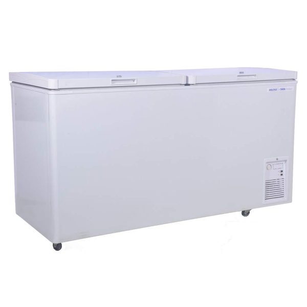 Voltas 500 Litre Double Deep Freezer with 4 Star, White, CF-500