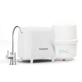 Eureka 8 Litre Storage Under the Counter Purifier with RO+UV+MTDS and Mobile Connectivity, White, Designo UTC