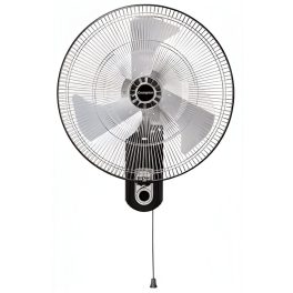 Crompton Wall Fan, 18 Inch Powerful Wall Fan with 100 CMM, 1400 RPM High Speed Delivery and 3 Speed Settings, Black, STORM 2