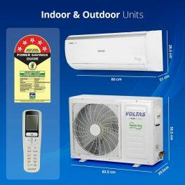Voltas 185V Vectra Elite 1.5 Ton 5 Star Split Air Conditioner with 4-in-1 Convertible, White