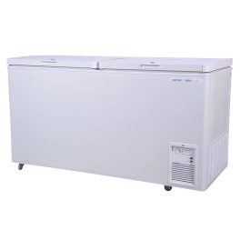 Voltas 500 Litre Double Deep Freezer with 4 Star, White, CF-500