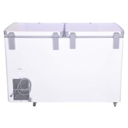 Voltas CF 320 Double Door Hard Top Deep Freezer with 3 Star Rating, White