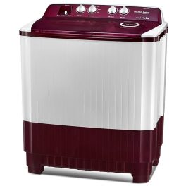 Voltas Beko WTT140ABRT, 14 KG Semi Automatic Machine with Fast Dry System and Double Cascade System, Burgandy