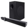 Akai SB140, 2.1 Channel Soundbar with 140 Watts Wired Subwoofer for Extra Deep Bass, Black
