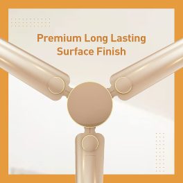 Crompton 1200MM (48 Inch) Ceiling Fan with Anti Rust, High Speed and Aerodynamic Blades, Glided Biege, Montania