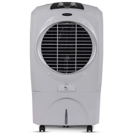 Symphony 70 Liter Desert Air Cooler with Honeycomb Pad and Powerful Fan, Grey, SIESTA 70XL