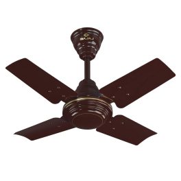 Bajaj 600MM (24Inch) Ceiling Fan with 870 RPM and Rust Free Powder Coated Finish, Brown, MAXIMA