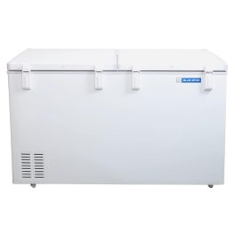 BlueStar 335 Liter Combo Cooler with Equal Partition of 175 Liter, White, CHFK350DGS