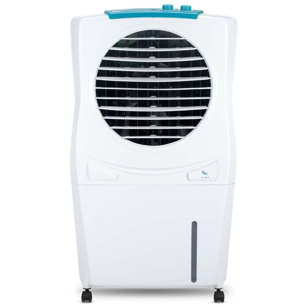 Symphony 27 Liter Personal Air Cooler with Honeycomb Pad, White, ICECUBE 27