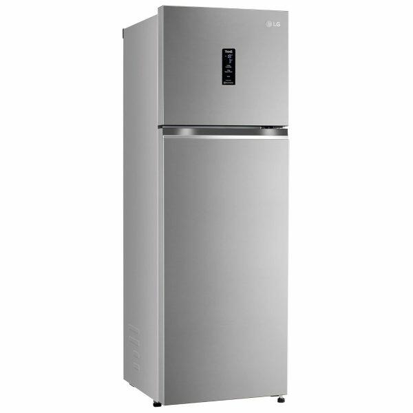 LG 246L Double Door Refrigerator (GL-T262TPZX, Shiny Steel)