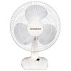 Crompton 400MM Table fan with 3 Speed Setting, Enhanced Blade Design and Smooth Oscillation, White, HIGH FLOW WAVEPLUS