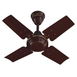 Bajaj 600MM (24Inch) Ceiling Fan with 870 RPM and Rust Free Powder Coated Finish, Brown, MAXIMA