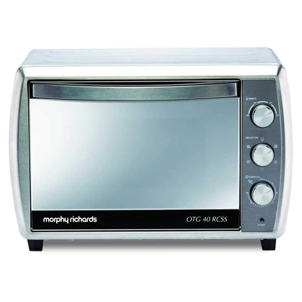 Morphy Richards 40 Liter OTG with 0-90 Minutes bypass Timer, Grey, OTG40RC-SS