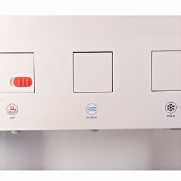 BlueStar Water Dispenser with Refrigerator with Normal, ACold and Hot Tap, White, BWD3FMRGA