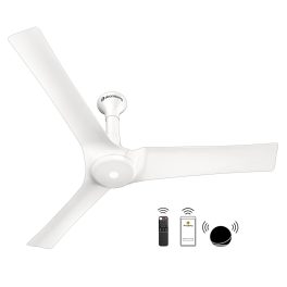 Atomberg 1200MM (48 Inch) BLDC Ceiling Fan with IOT, Remote Control and LED Light, Marble White, ARIS