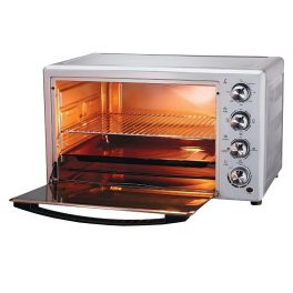 Morphy Richards 54Litre OTG with 2000 Watts Motor ,Stainless Steel Body 0-90 Minutes bypass Timer, Silver, OTG54 RC-SS