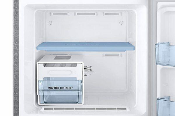 Samsung 236L Double Door Refrigerator (RT28C3021GS/HL, Grey Silver)