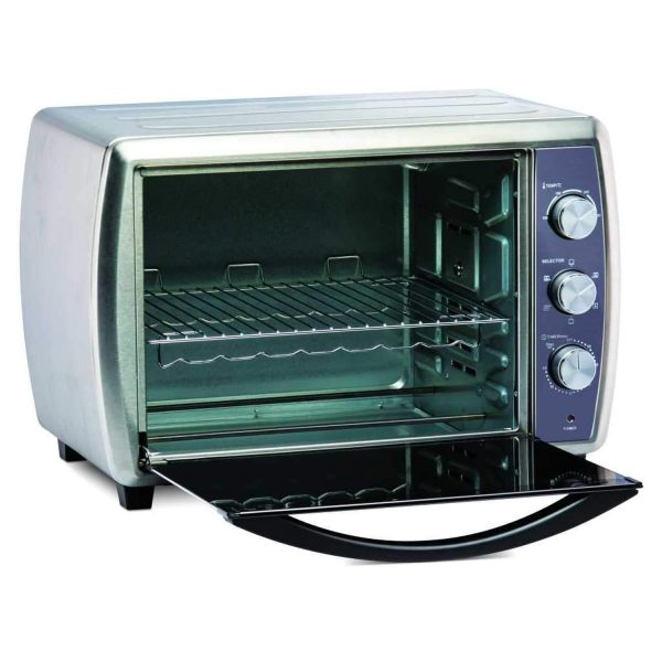 Morphy Richards 40 Liter OTG with 0-90 Minutes bypass Timer, Grey, OTG40RC-SS
