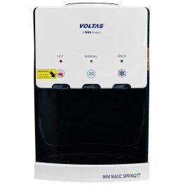 Voltas Table Top Water Dispenser with Normal, Cold and Hot Tap, White
