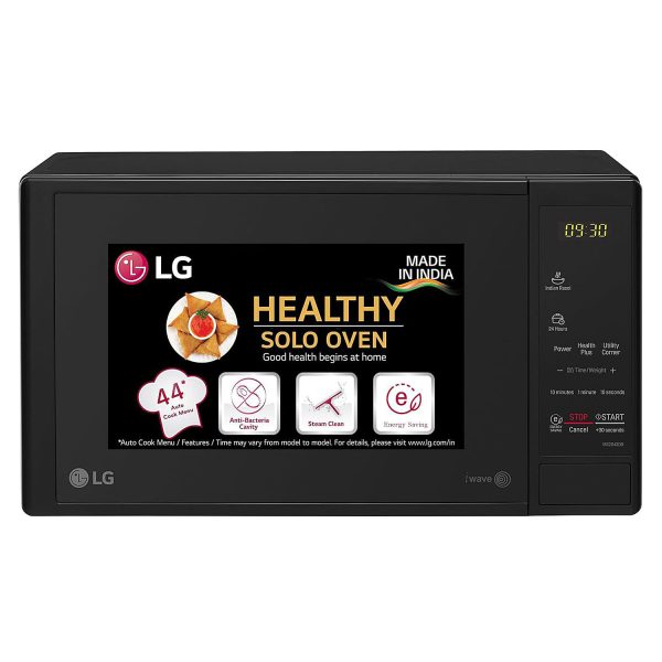 LG MS2043DB, 20 Litre Solo with Anti Bacterial Cavity and Next Step Guide, Black