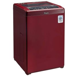 Whirlpool Classic 7.0 Genx, 7 KG Fully Automatic Machine with 6 Smart Sensors and Zero Pressure Fill Technology, Rosewood Wine