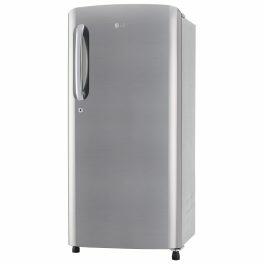 LG 185L Single Door Refrigerator (GL-B201APZD, Shiny Steel)