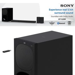 Sony 400 Watt, 5.1 Channel Home Theatre, Black, HT-S20R