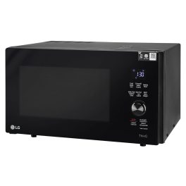 LG MJEN286UFW, 28 Litre Charcoal Convection Microwave with Glass Touch & Dial and Wi-Fi, Black