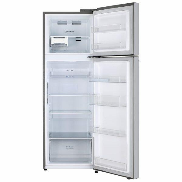 LG 246L Double Door Refrigerator (GL-T262TPZX, Shiny Steel)