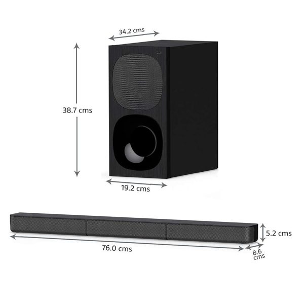 Sony 400 Watt, 5.1 Channel Home Theatre, Black, HT-S20R
