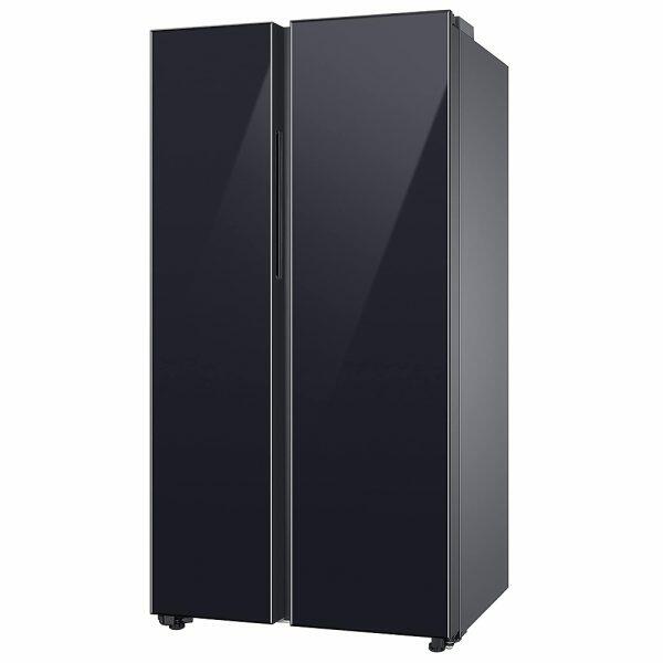 Samsung 653L Side by Side Refrigerator (RS76CB811333HL, Glam Deep Charcoal)