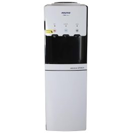 Voltas Spring R Water Dispenser with Refrigerator with Normal, Cold and Hot Tap, White