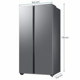Samsung 653L Side By Side Refrigerator (RS76CG8113SLHL, Clean Steel)
